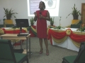 Nerissa Golden presenting
